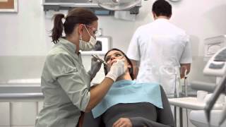 SLOW-MOTION: Dentist