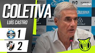 COLETIVA LUÍS CASTRO | COM IMAGENS | Grêmio x Vasco - Brasileirão 2026
