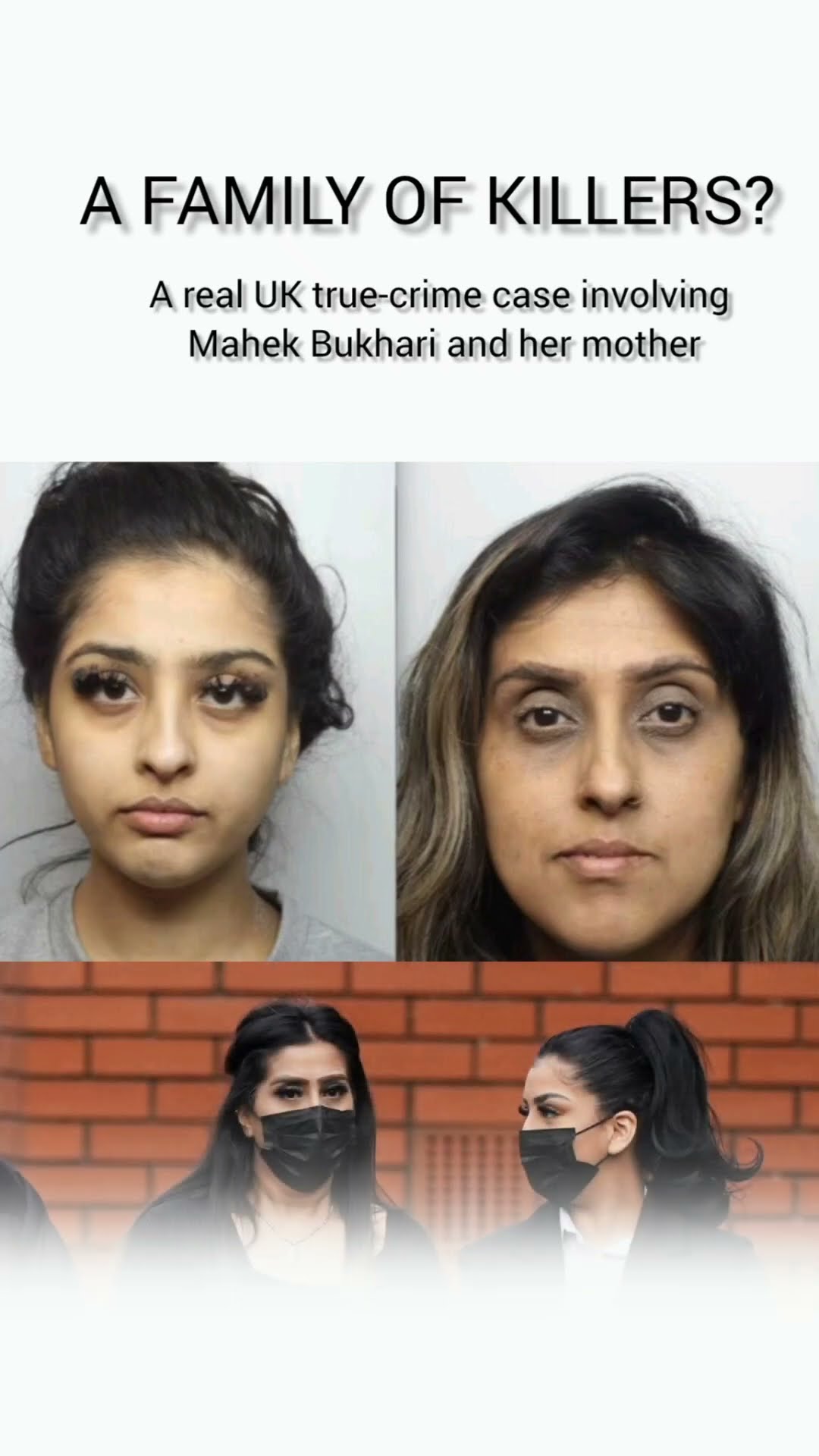 A MOTHER-DAUGHTER MURDER CASE/THE TERRIFYING LOOK ON MAHEK BUKHARI’S FACE… 😨 |