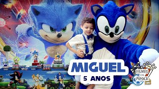 [ Sonic Birthday Party ] Miguel em Brinkaboom Bueno por Filmes com Pipoca 🎬 🍿 Update
