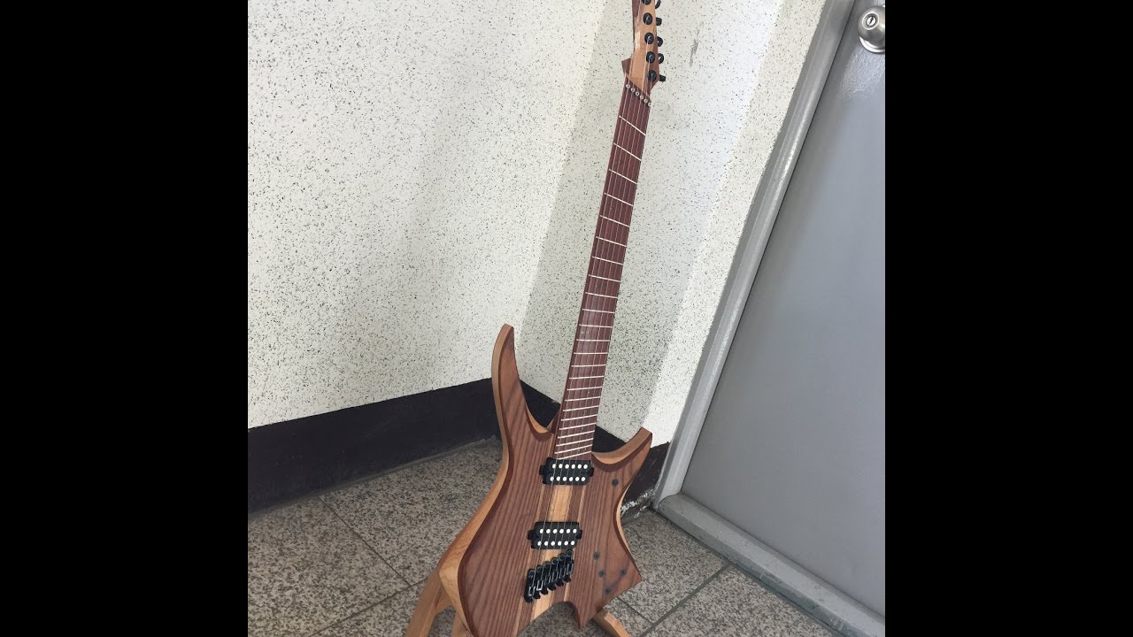 My homemade guitar 제작 슬라이드쇼 YouTube