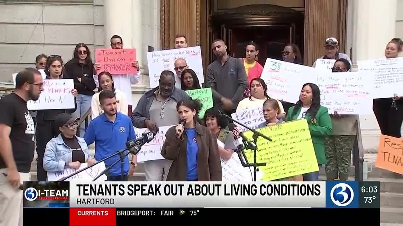Hartford tenants forced out by fire frustrated with city's response ...