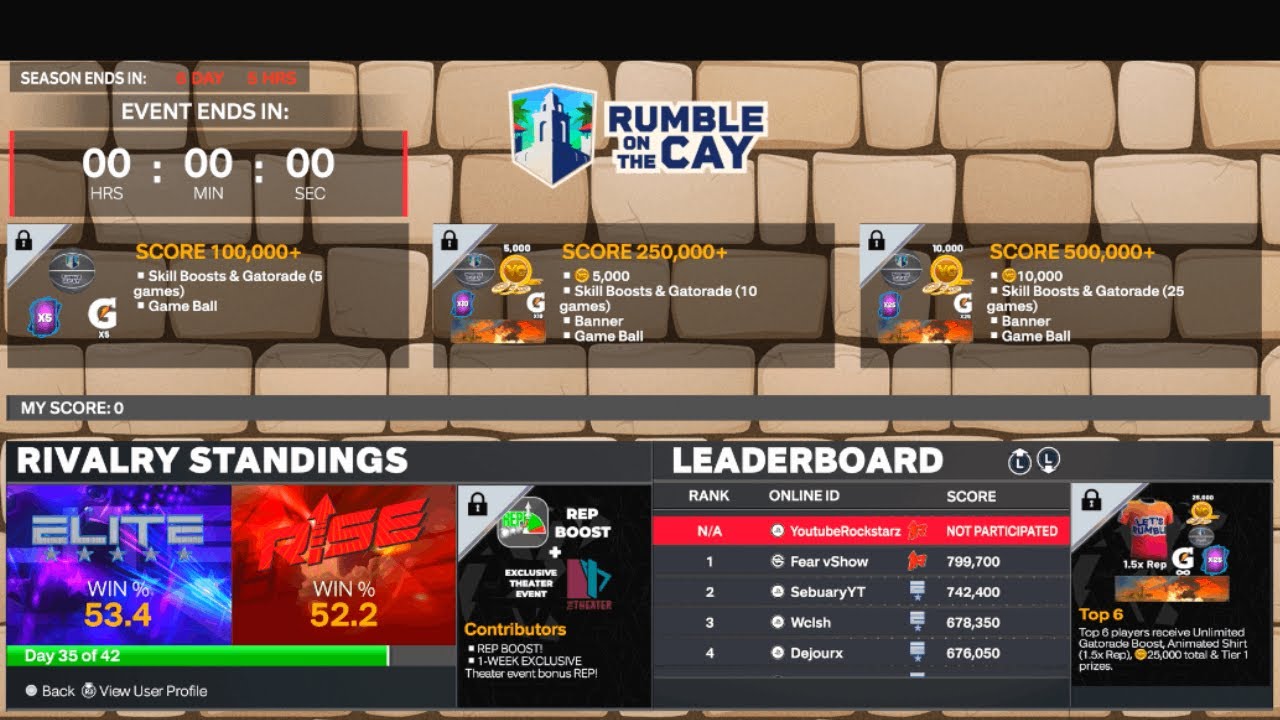 HOW TO PLAY RUMBLE ON THE CAY NBA 2K24! HOW TO WIN RUMBLE ON THE CAY ...