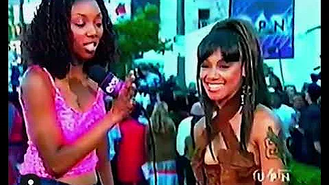 #LeftEye #Interview With #Brandy #Hosting The 1999...