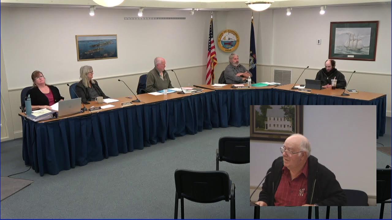 Town of Harpswell - Select Board Meeting (10.16.2025)