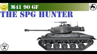 27.01.2018 M41 90 GF {ЛБЗ ЛТ-7 на T-55a} =The SPG Hunter=