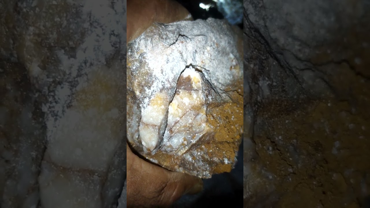 ذهب اليمن ماشاء الله _ ابين عرق كوارتز حامل للذهب #The best type of quartz for gold