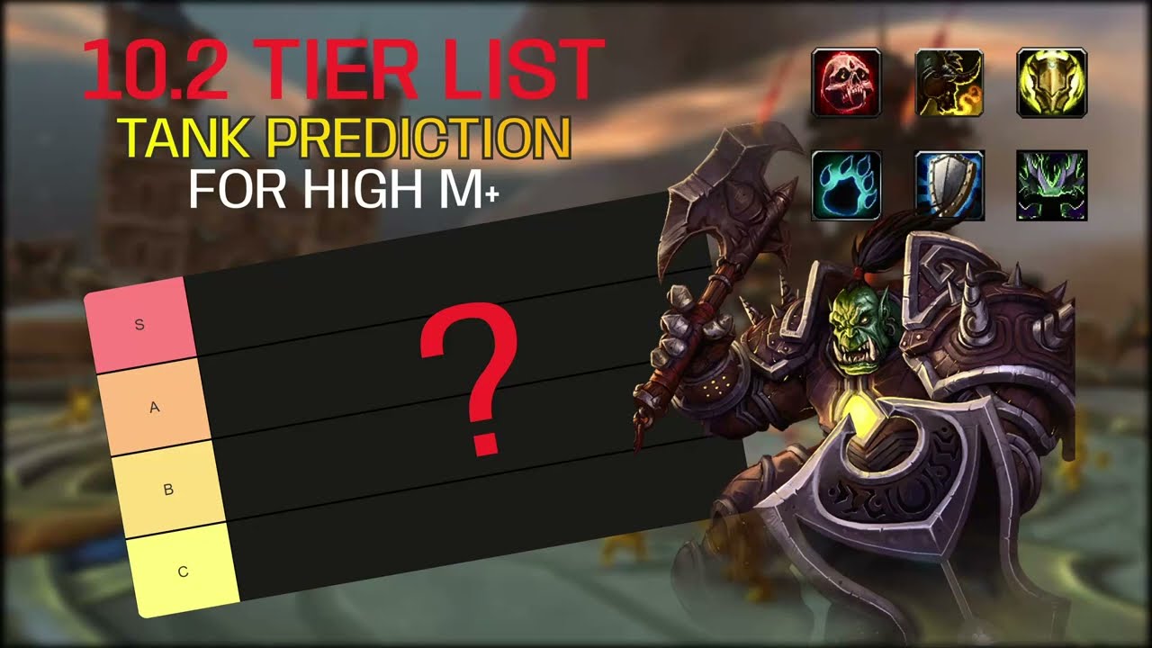 10.2 M+ TANK Tier List !!! Thoughts about every tank by Kira