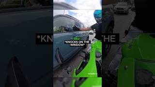 Biker Notices Something Strange in Traffic