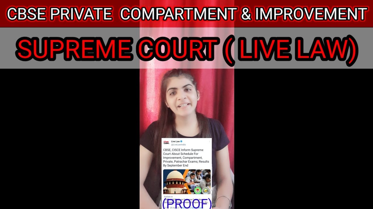 Cbse Private Candidate Update All Query Cbse Compartment Exam 2021 