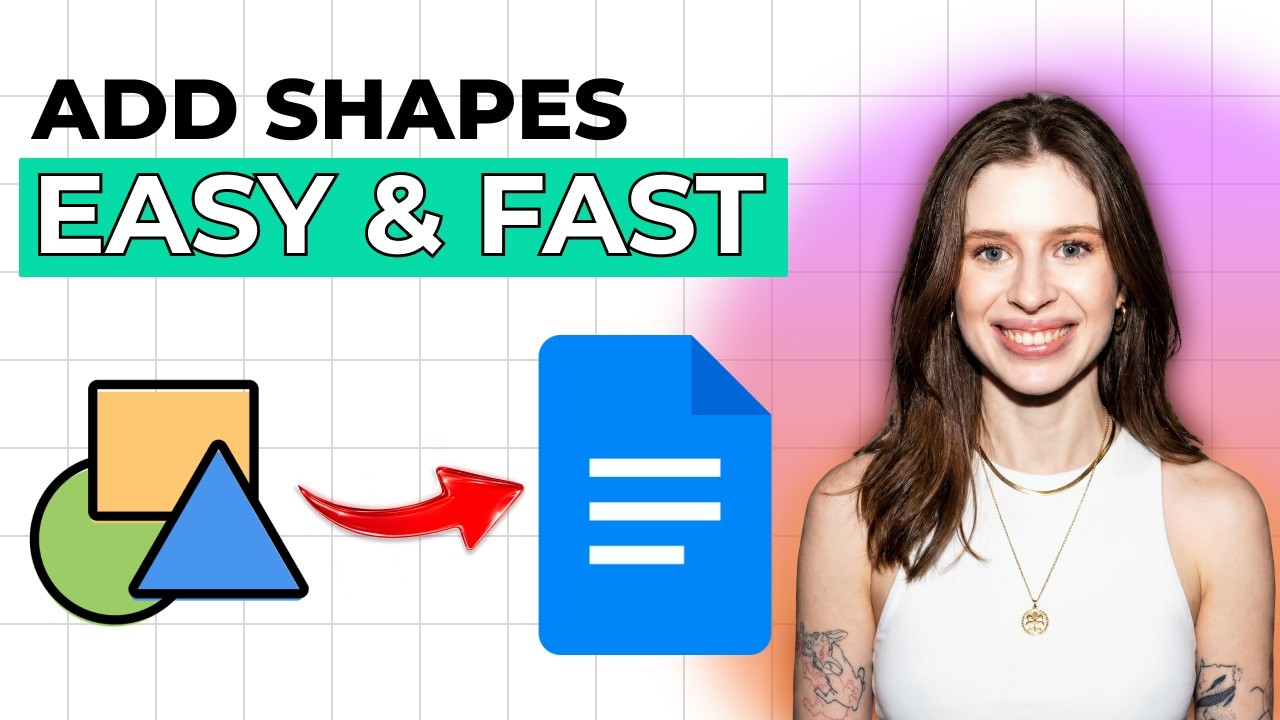How to Add Shapes in Google Docs [2026 Full Guide] - YouTube