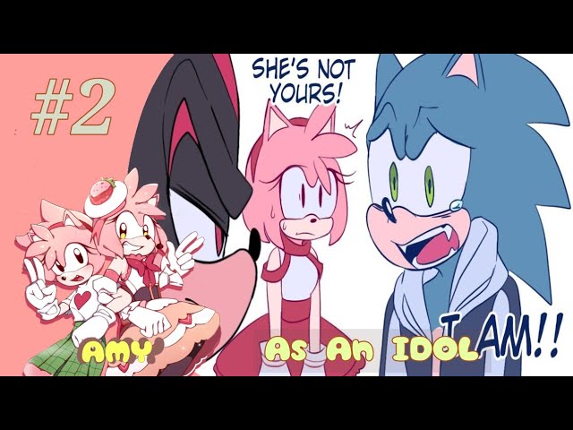 🌻 DeLucil 🌻 Artist on X: Sonamy Comic🥰🌹🦔❤️💙 #Sonic #Amy