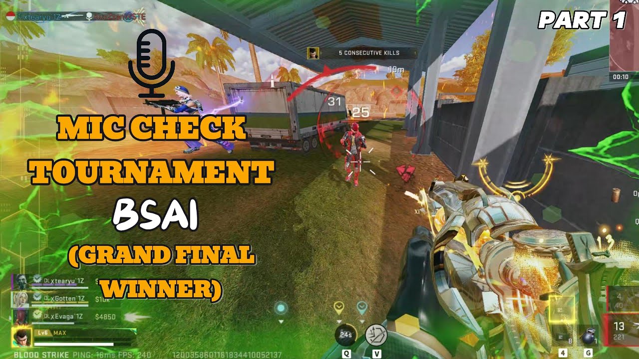 BLOOD STRIKE - MIC CHECK FINAL BSAI - PART 1