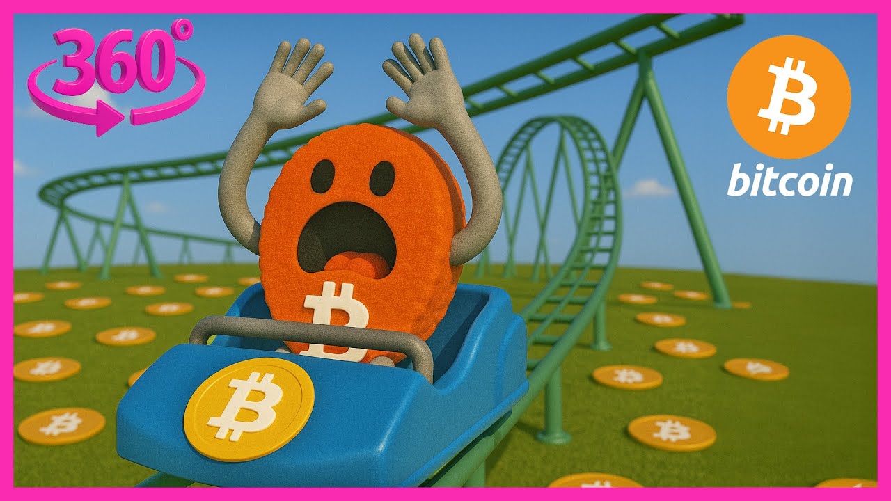 I made a Bitcoin Meme Roller Coaster in a 360!!