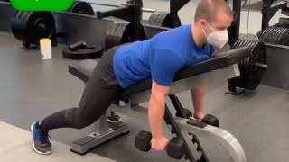 Chest Supported DB Row