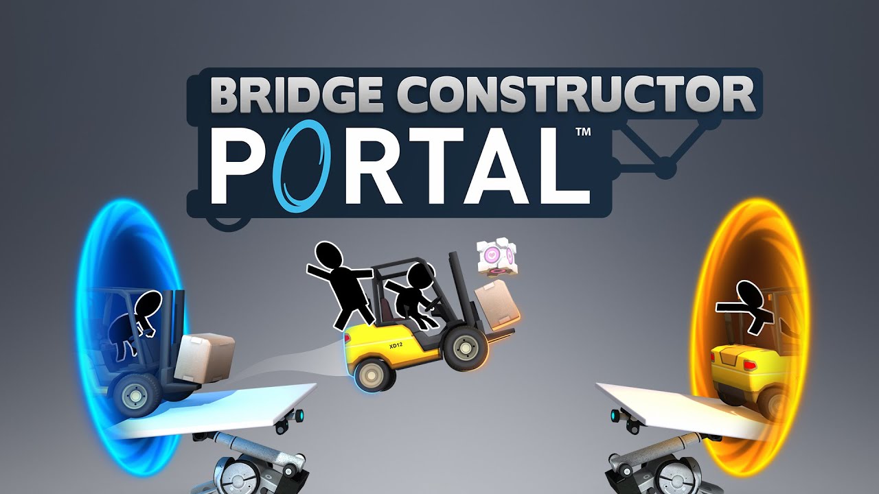 Прохождение Bridge Constructor Portal Level 4