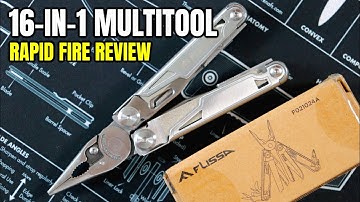 Flissa Multitool 16-in-1 Too Good To Be True?! - Rapid Fire Review