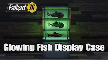 Fallout 76 NEW Fish Display Case