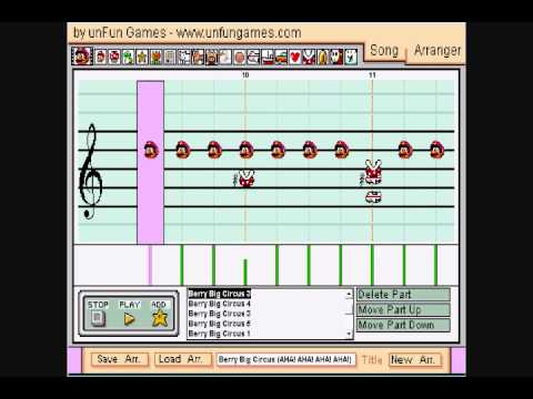 Phoenix Wright: Justice For All - Berry Big Circus (Mario Paint Composer)
