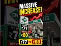 CNG Price Increase😱#cng #pricerise #facts