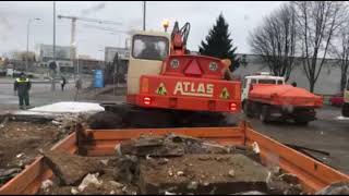 Sentex Olsztyn wyburzenia rozbiórki wyburzenie rozbiórka wywóz gruzu wywrotka MAN Mercedes koparka