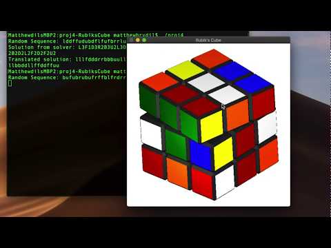 OpenGL Rubik's Cube