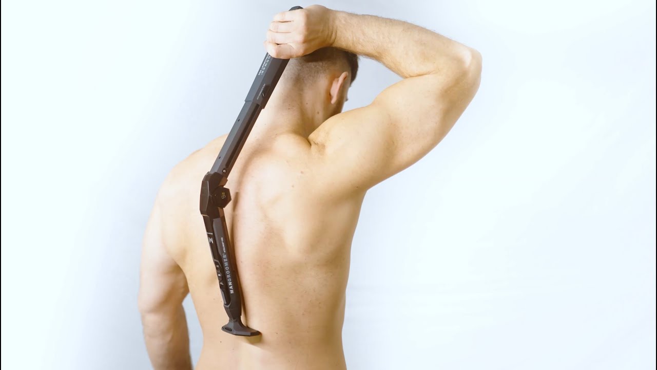 MANGROOMER INTELLIMAX PRO Back Hair Shaver - most advanced Back Hair Removal Solution on the Planet