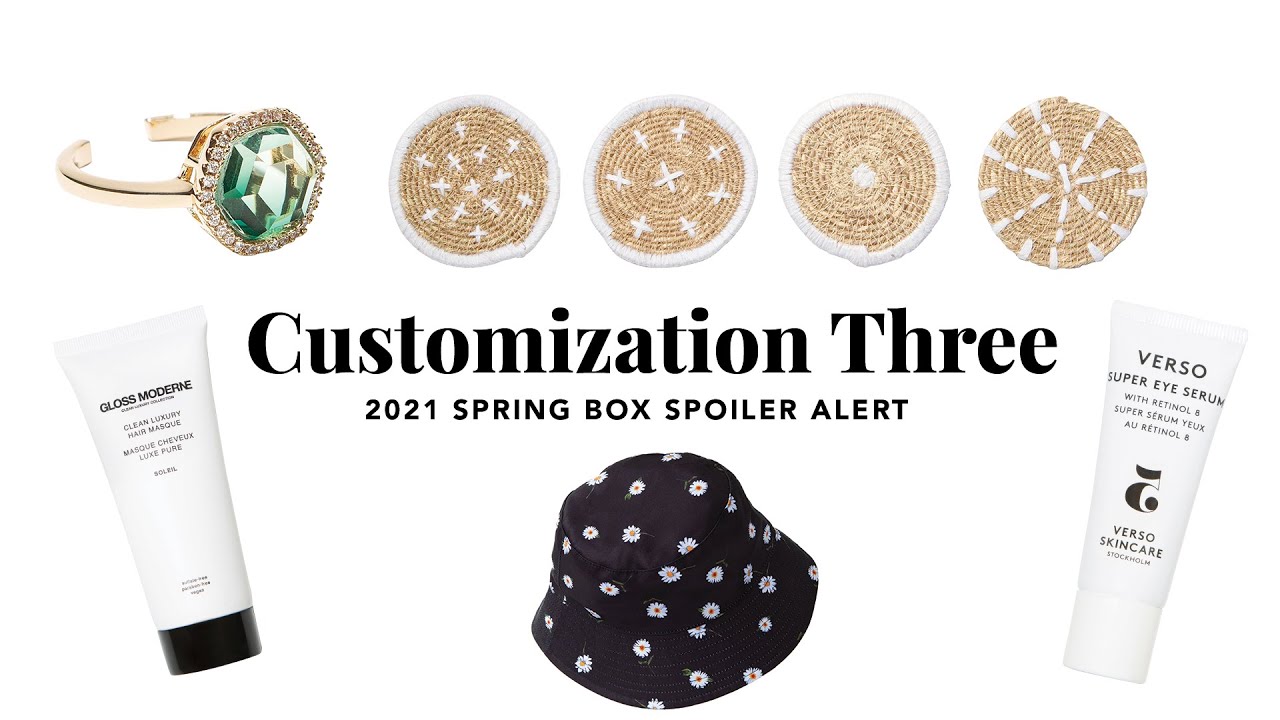 FabFitFun 2021 Spring Box Spoiler Alert | Customization 3
