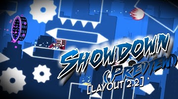 Preview [layout 2.2] Showdown by KaiDash76 - Geometry Dash subzero / 2.2 beta