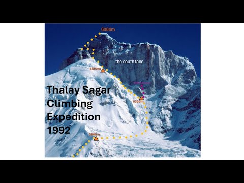 British Thalay Sagar Climbing Expedition 1992