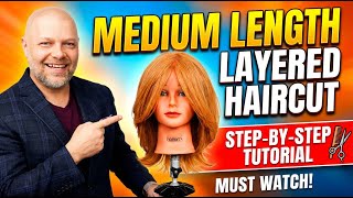 How to Cut Medium Length Layers 