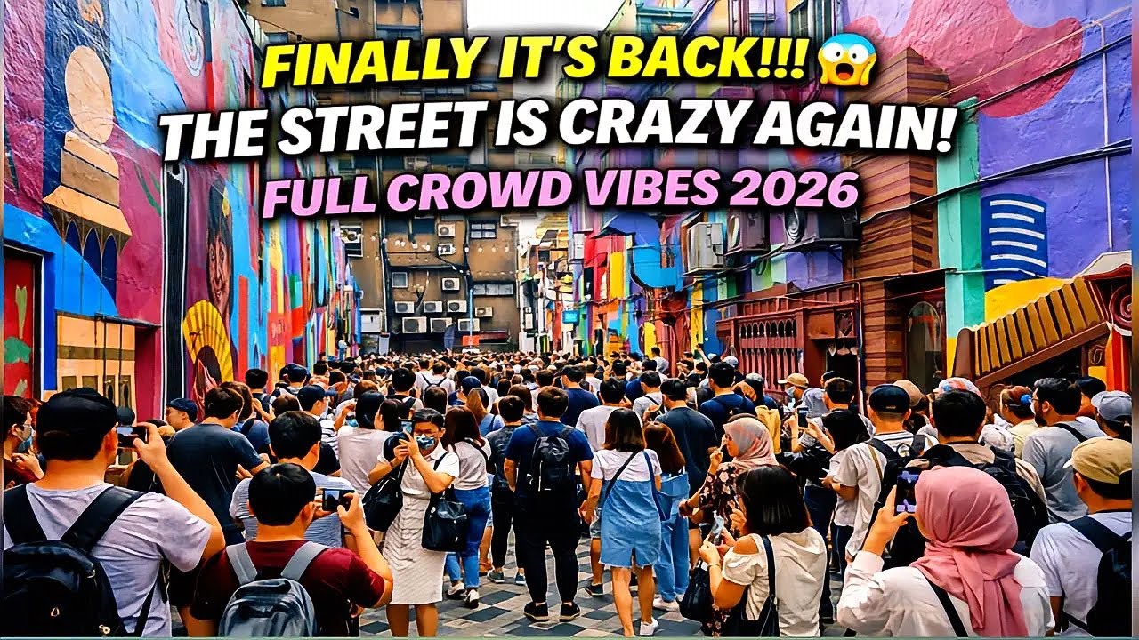 Finally The Excitement Has Returned To This Street That Is The Craziest In Kuala Lumpur 🇲🇾 2026😳🔥