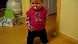 Avery Jane In Her Early Days Of Walking