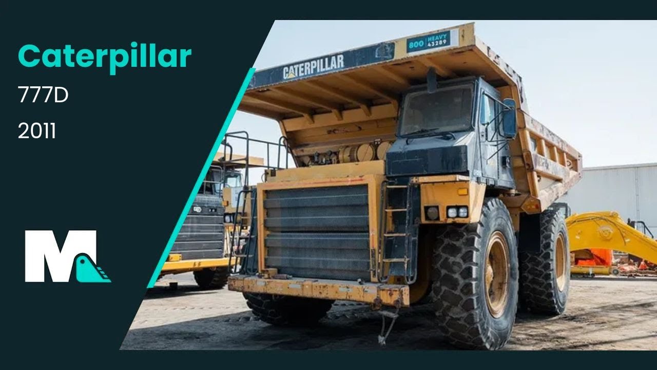Caterpillar 777D Rigid Dump Truck | 2011