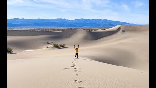 Mesquite Flat Sand Dunes ☠️ 🏜️#deathvalleynationalpark #californiatravel