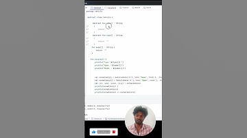 Abstract Class in kotlin