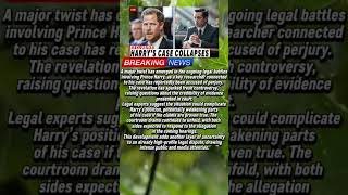 🚨 Courtroom SHOCKER: Prince Harry Hit by Perjury Scandal as Key Researcher EXPOSED!#PrinceHarry