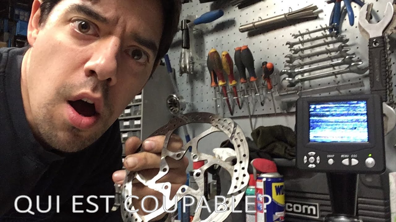 POURQUOI les FREINS à disque de mon vélo NE MARCHENT PAS? La source du problème