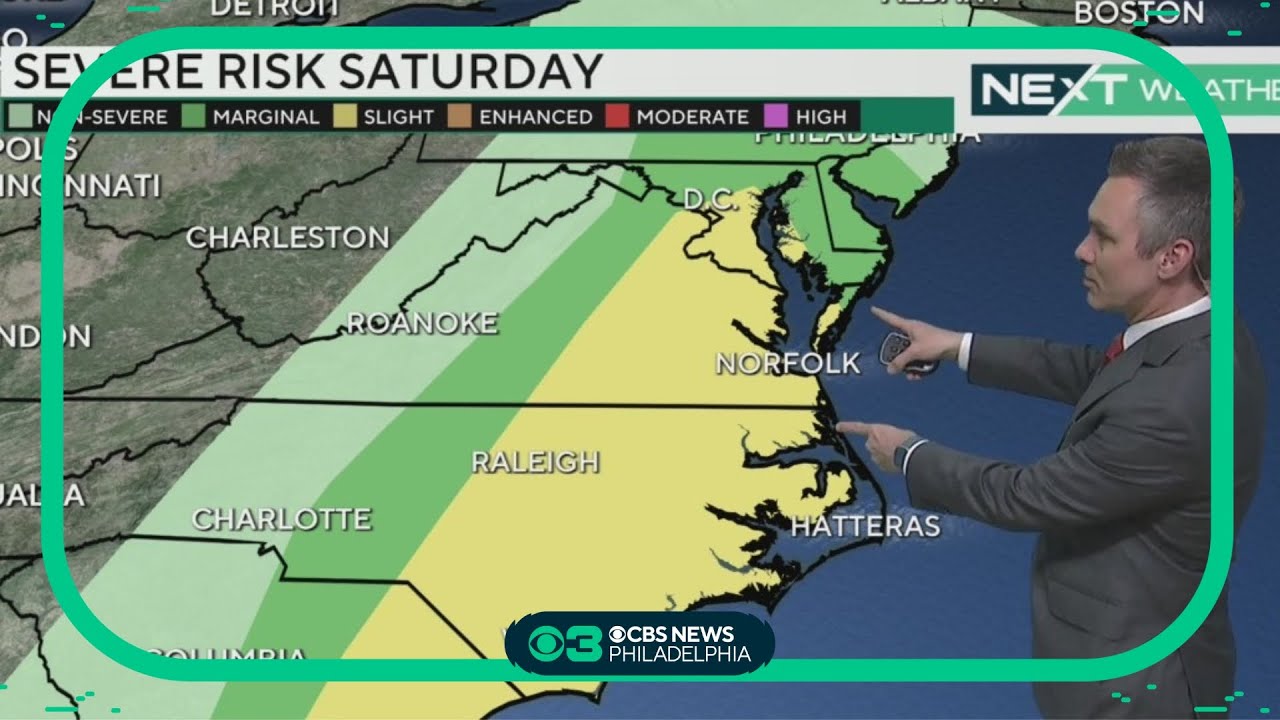 NEXT Weather: Severe storm threat - YouTube