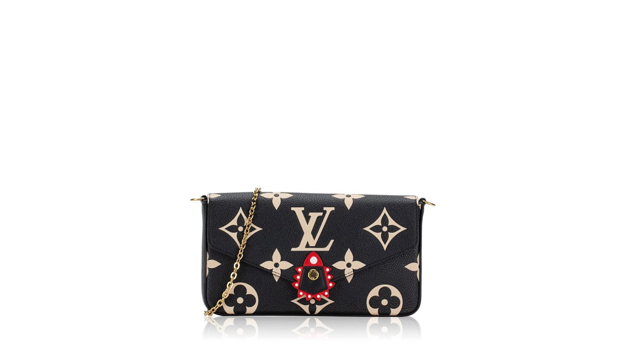 Louis Vuitton Black/Beige Monogram Empreinte Crafty Pochette Metis Bag Louis  Vuitton