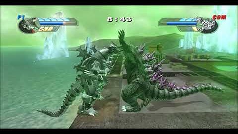 Godzilla Unleashed: Godzilla 2000 vs. Kiryu 2002 Gameplay