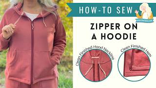 How to Sew a Zipper to a Hooded Fleece Jacket