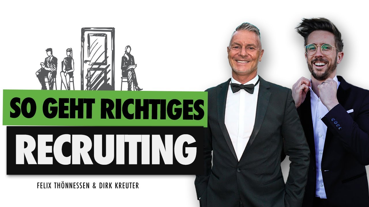 Update Wie finde ich die richtigen MITARBEITER | Recruiting mit Dirk Kreuter