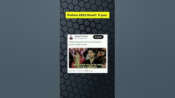 UPSC Aspirants Before UPSC Result | UPSC Prelims result 2025 #upsc2025