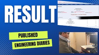 FINALLY RESULT PUBLISHED?||ENGINEERING DIARIES?||selfmotivation