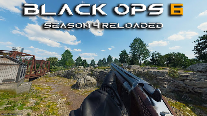 Call of duty Black ops 6 : Season 4 Reloaded Weapon Showcase With Attachment 4K