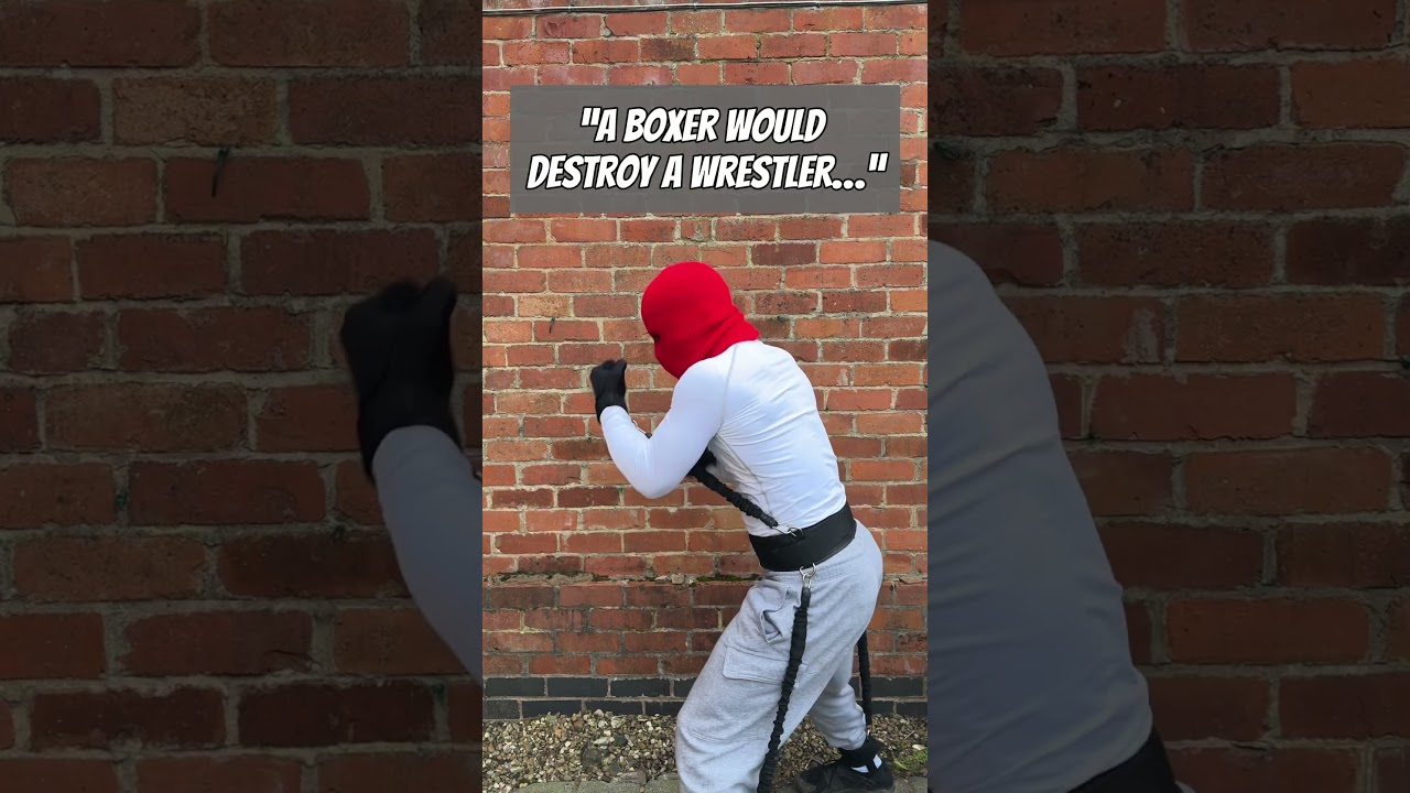 Boxer vs wrestler in a street fight…