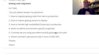 Golang DevOps - Answer to Student Question