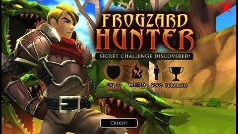 How to get the "Frogzard Hunter" title