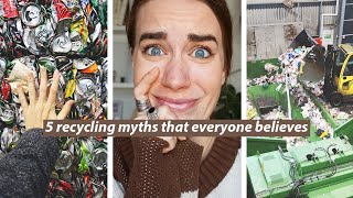 5 recycling MYTHS that everyone believes